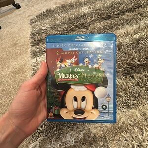 Disney Mickey's Christmas Collection in Blue Case